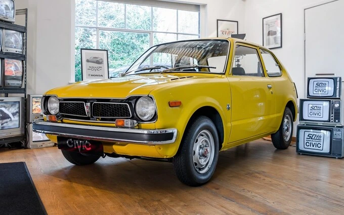 مشخصات فنی هوندا سیویک نسل اول Honda Civic MK1 1972